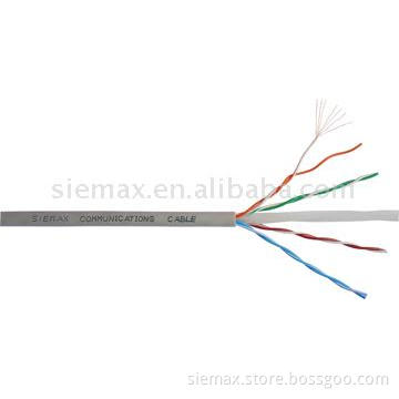 UTP CAT6 Copper Communications Cable, Suitable for Indoor and Outdoor